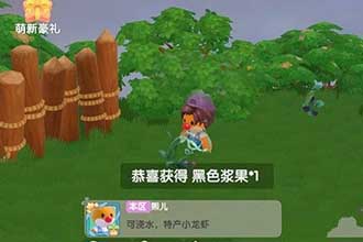 摩尔庄园手游黑色浆果几点刷新 摩尔庄园手游黑色浆果有什么用怎么染色