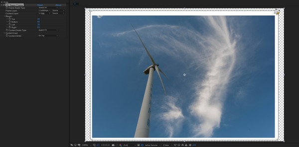 VE Super Frame(AE九宫格缩放边框效果插件)