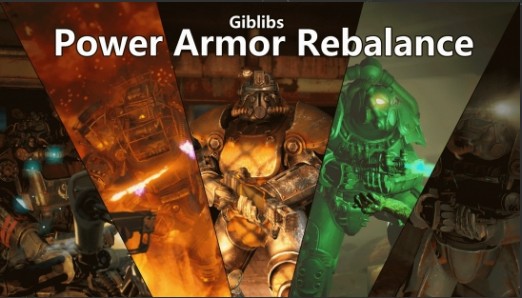 辐射4Giblib的动力装甲重新平衡MOD