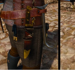 巫师3狂猎男爵的刀MOD