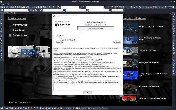 ProgeCAD Pro 2021(三维绘图软件)