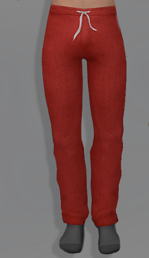 模拟人生4男士系带休闲裤MOD