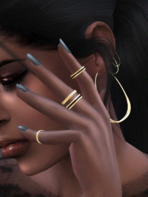 模拟人生4双色金属戒指MOD