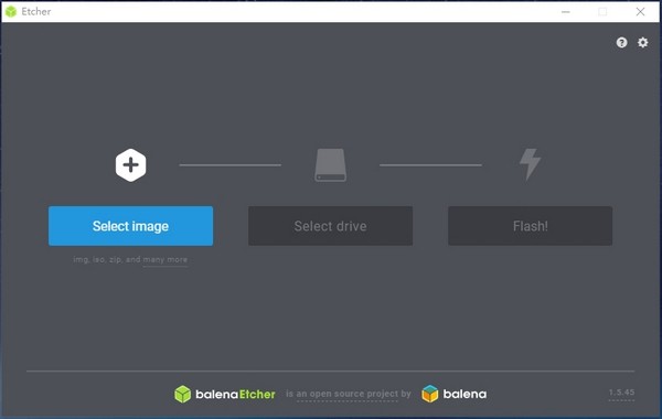 balenaEtcher(U盘镜像制作工具)