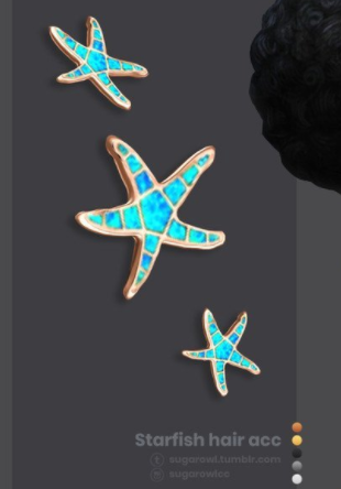 模拟人生4海星装饰发型MOD