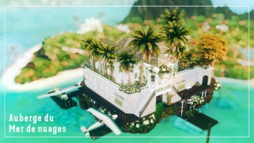 模拟人生4天空之城空中花园MOD