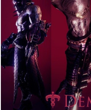 怪物猎人世界冰原恶魔猛男套装MOD