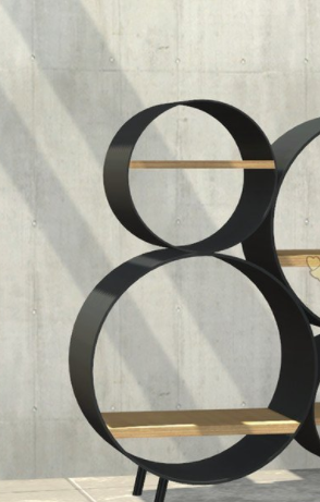 模拟人生4时尚的圆筒架MOD