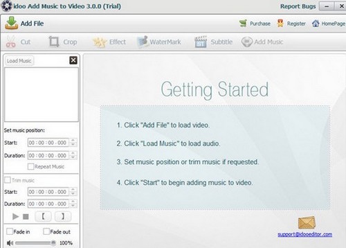 idoo Add Music to Video(添加音乐工具)
