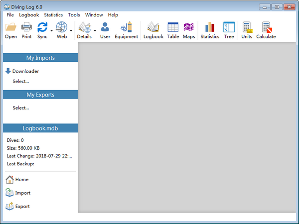 Diving Log(潜水员工作日志管理工具)