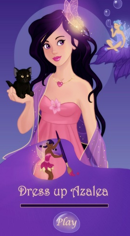 杜鹃花姑娘装扮