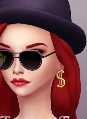 模拟人生4美元耳环MOD