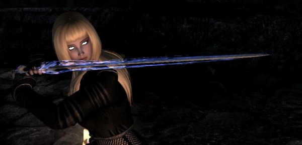 上古卷轴5重制版伊莉安娜和她的灵魂之剑MOD