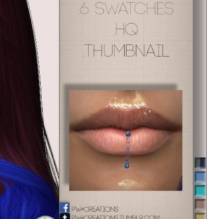 模拟人生4时尚唇钉MOD