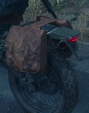 往日不再摩托车尾双储物袋装饰MOD