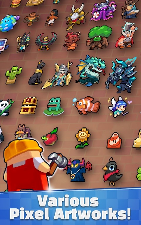 超级复古世界像素艺术制造商