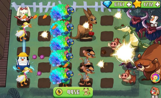 动物融合战场模拟器