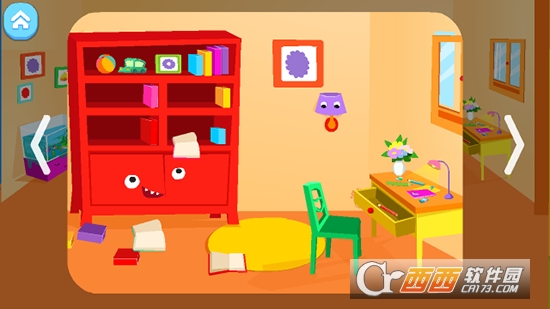 泡泡兔整理房间