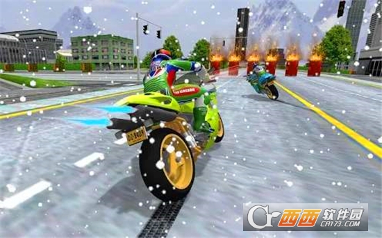 高级自行车特技（Bike Stunt Ramp Race 3D）游戏