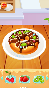 芭比公主学做蛋糕