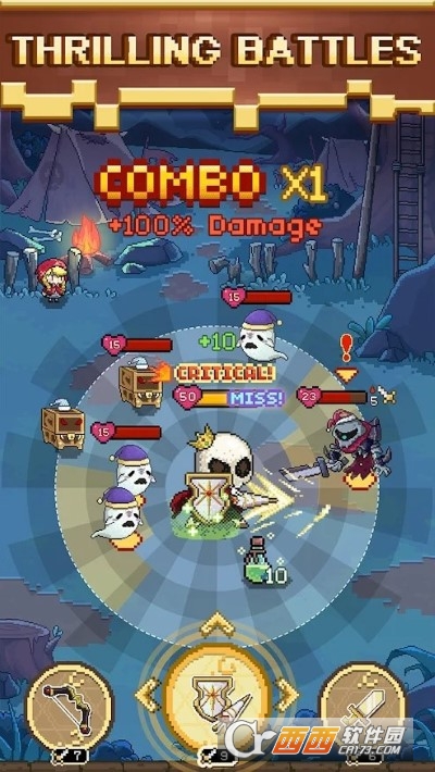 Skull Rider(骷髅骑士像素rpg冒险)