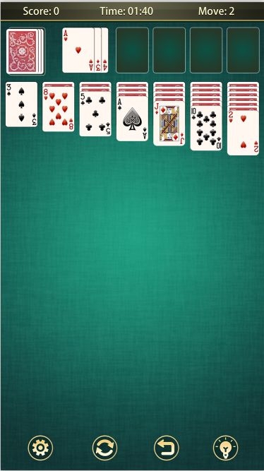 蜘蛛纸牌空当接龙