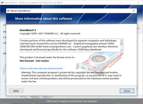PGWARE GameBoost(优化加速工具)
