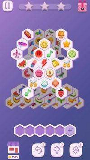 瓷砖六边形配对