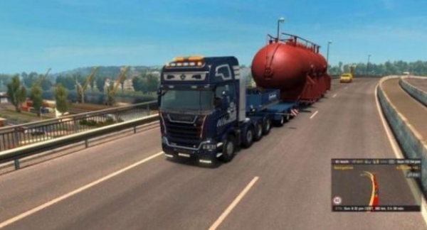 油轮卡车货物运输