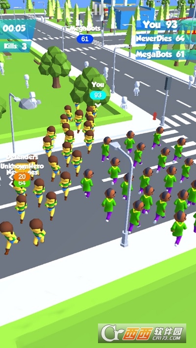 人类城市冲突游戏