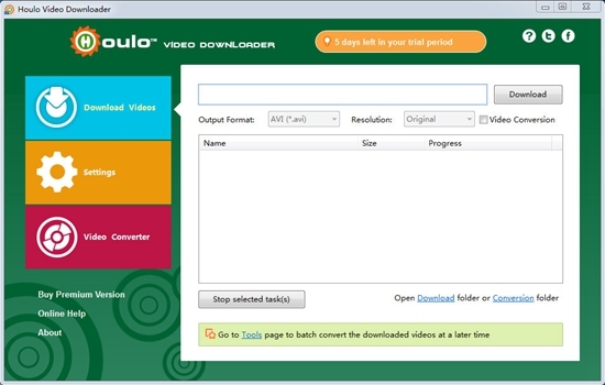 Houlo Video Downloader(视频下载转换)