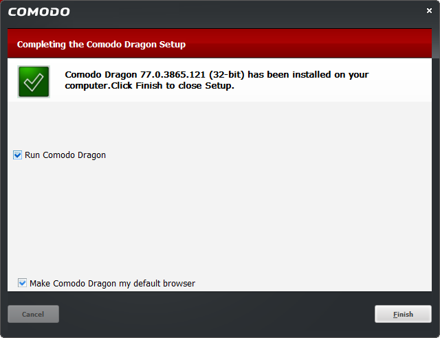 科摩多安全浏览器(Comodo Dragon)正式版