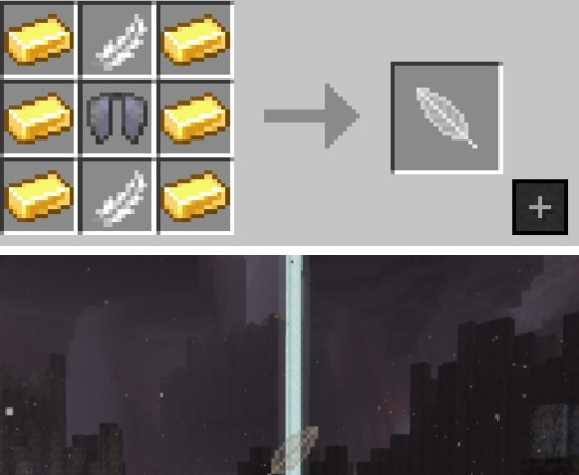 我的世界1.16.5飞行羽毛MOD