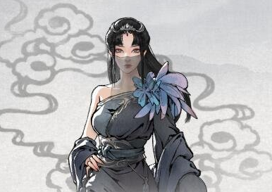 鬼谷八荒性感斜肩裙面纱小姐姐捏脸MOD