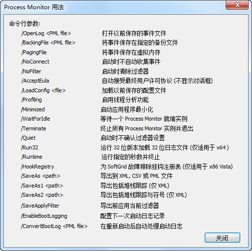 Process Monitor(进程监视工具)