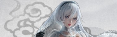 鬼谷八荒纯白婚纱2B小姐姐立绘MOD