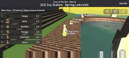 可爱动物赛跑比赛2021