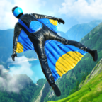 翼装飞行Base Jump Wing Suit Flying