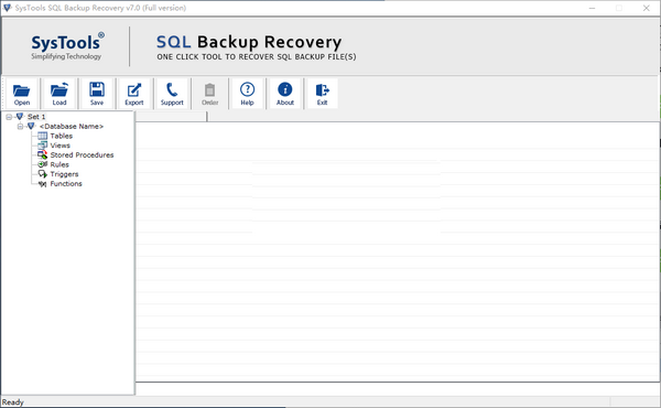 SysTools SQL Backup Recovery(数据库备份恢复工具)