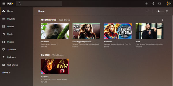 Plex Media Center