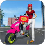 美食披萨女孩红包版