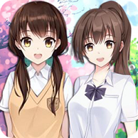 樱花少女换装校园游戏
