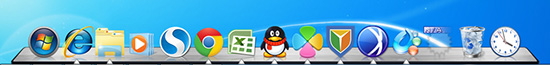 ObjectDock Plus(仿苹果桌面软件)