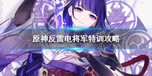 《原神手游》反雷电将军特训攻略 反雷电将军特训怎么过