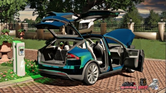 模拟农场19Tesla Model X 2017MOD