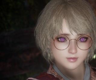 仁王2可爱圆形眼镜MOD