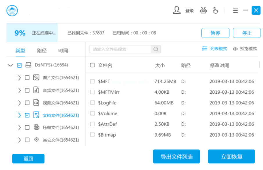 数据恢复工具恢复吗