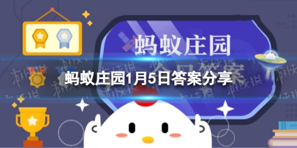 古人冬季流行填九九蚂蚁庄园 古人冬季九九消寒图1月5日答案