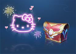 《王者荣耀》HelloKitty天幕 HelloKitty联动皮肤活动