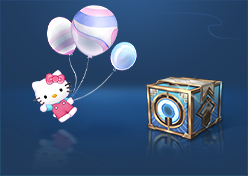 《王者荣耀》HelloKitty天幕 HelloKitty联动皮肤活动